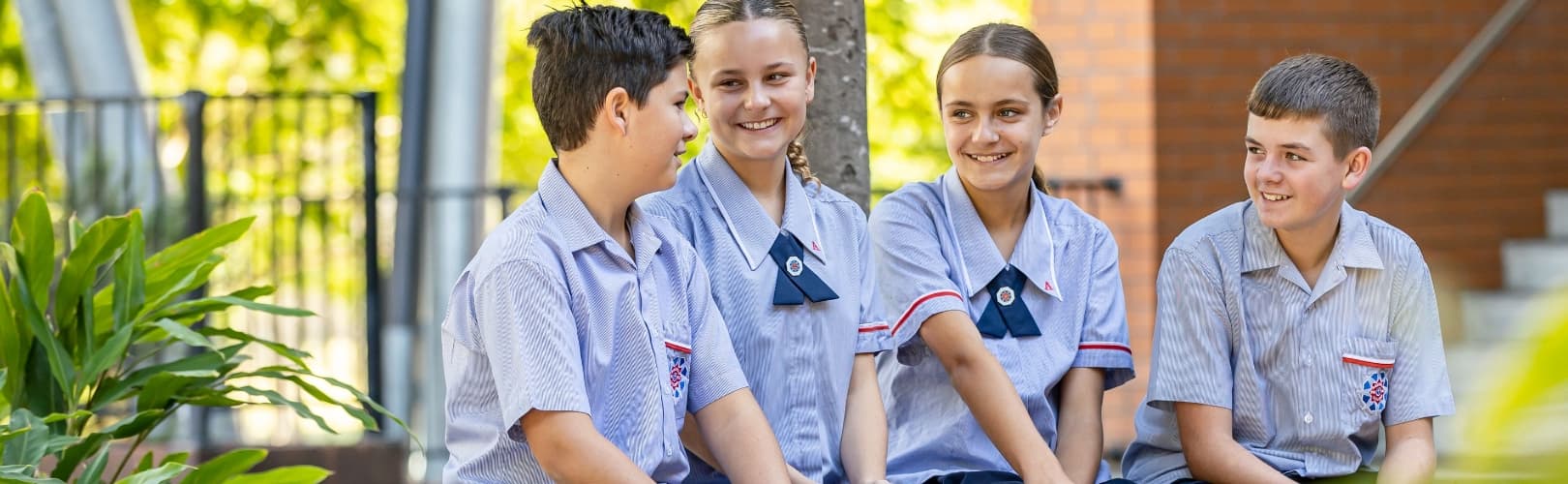 Aquinas College students at the Ashmore campus